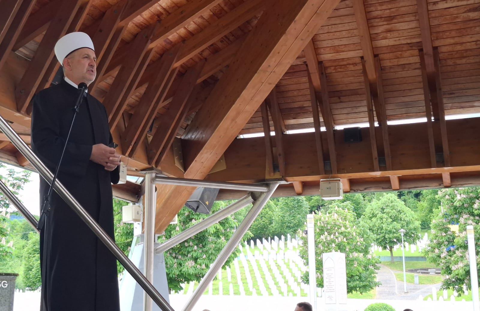 Muftija Grabus u Potočarima: Fašizam nije poražen dok se veliča zlo i negira pravda