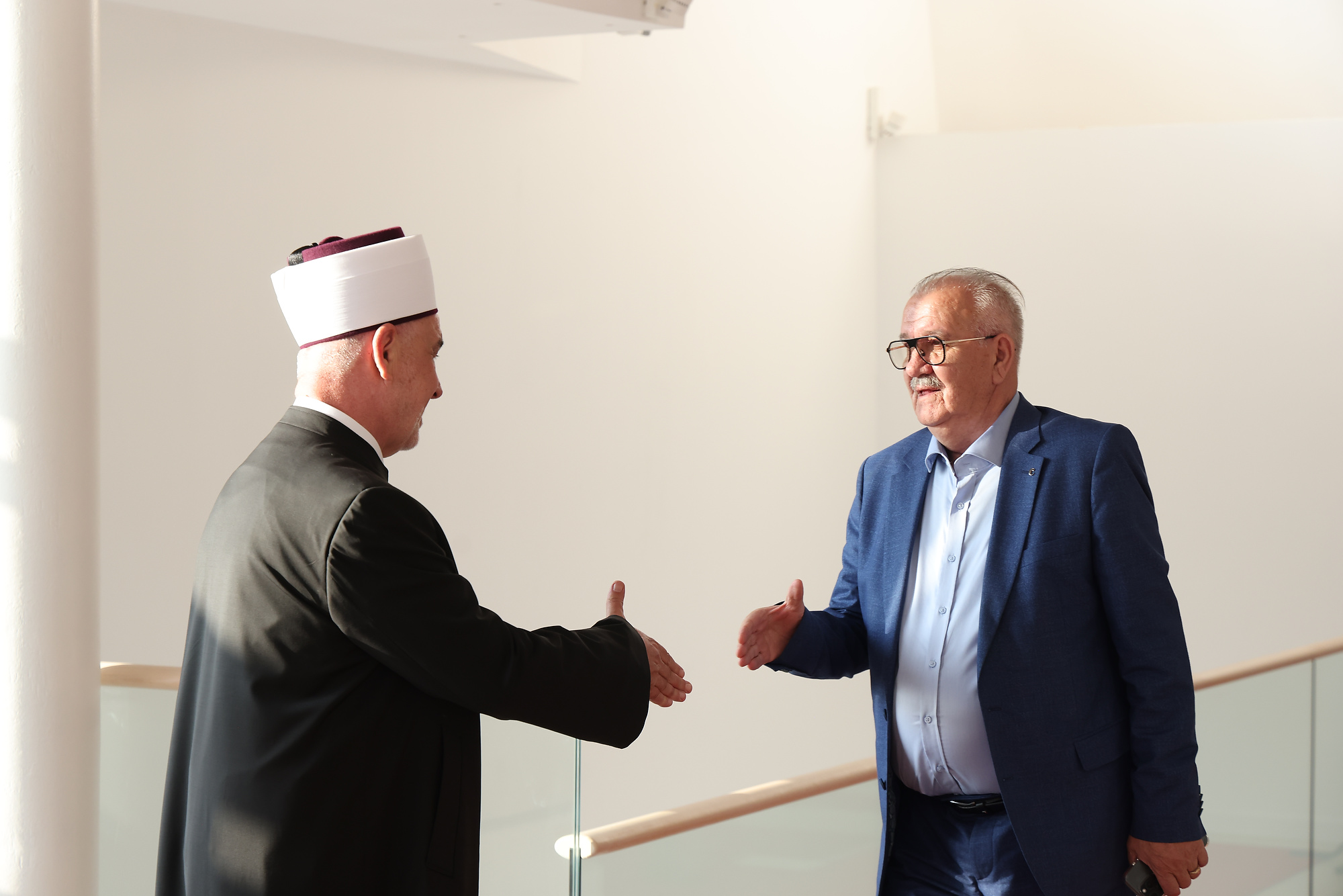 FOTO (prvio dio) - 	Sarajevo: Održan tradicionalni bajramski prijem reisul-uleme za zvanice