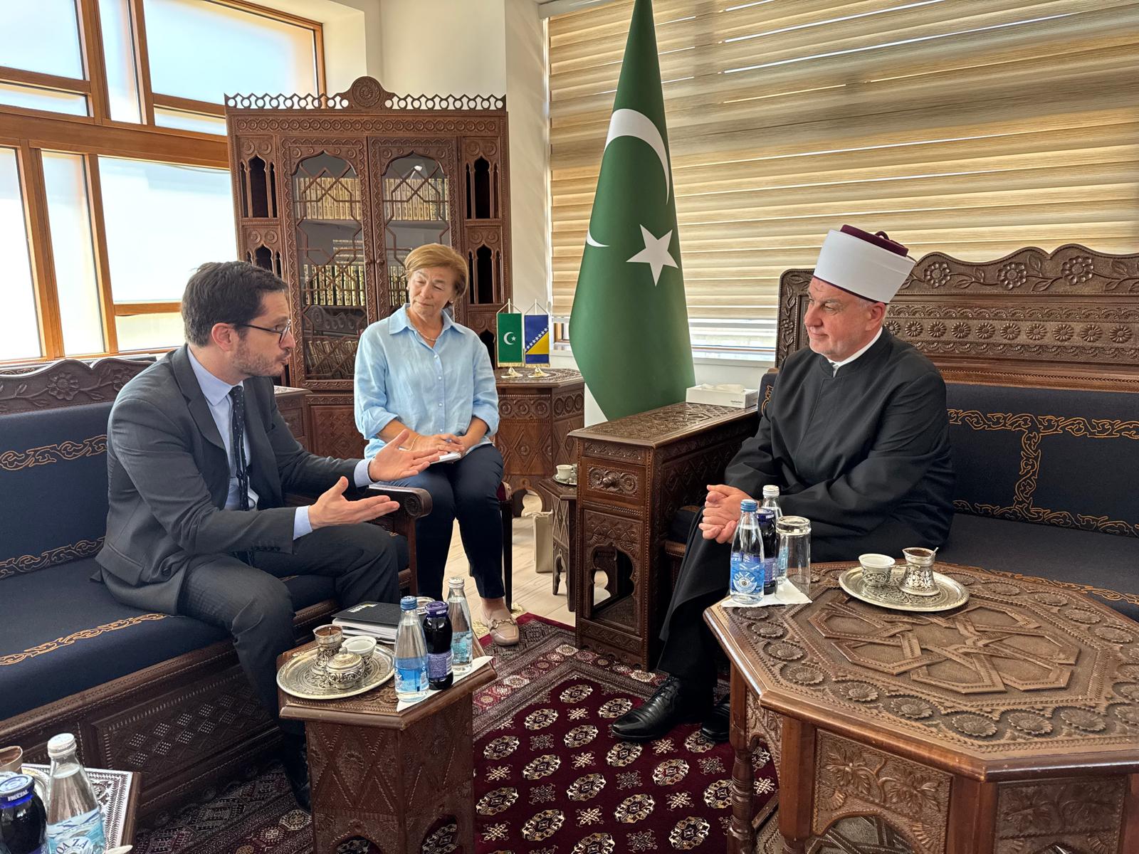 Reisul-ulema se sastao s ambasadorom Francuske u našoj zemlji