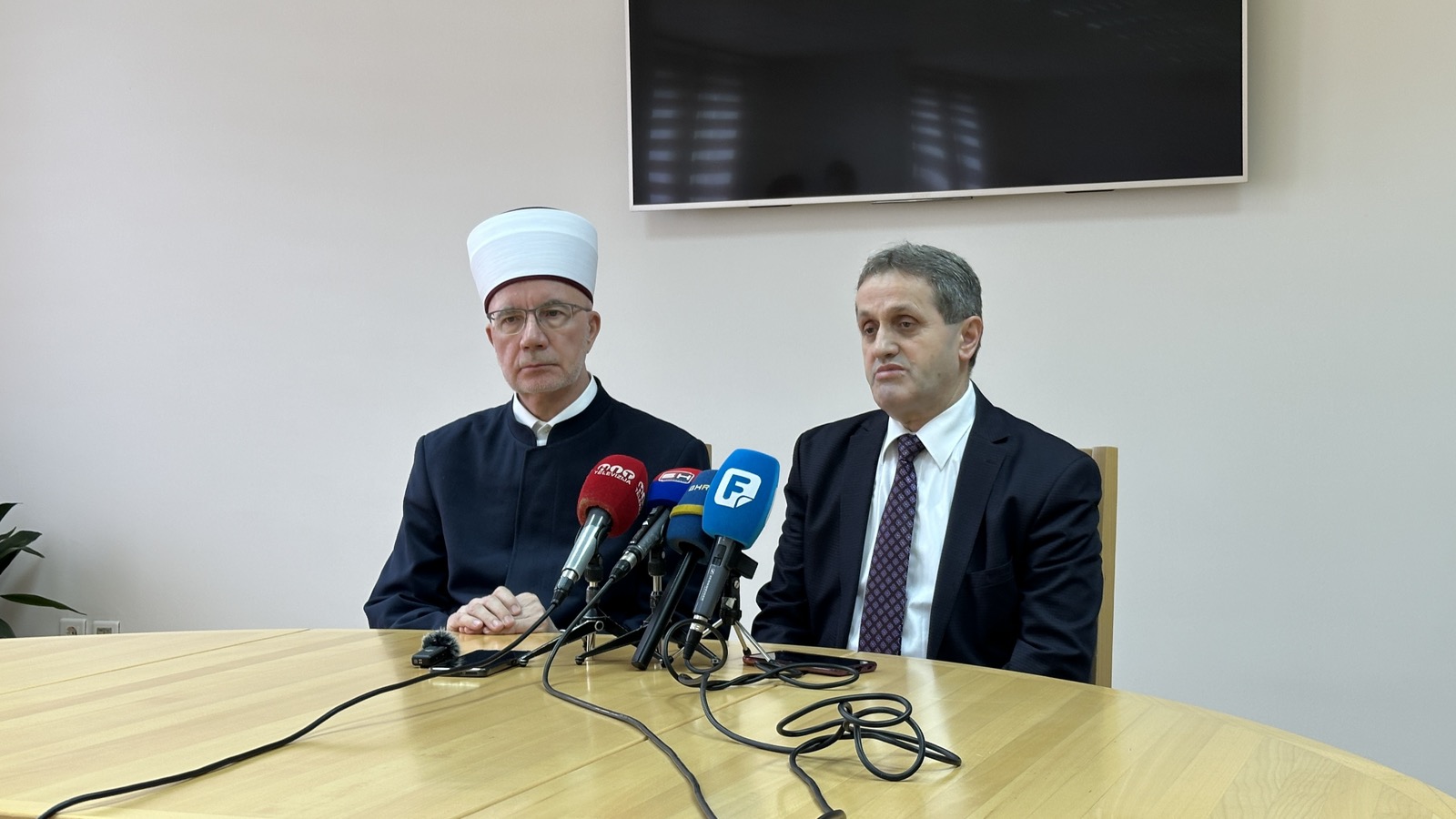 Muftija Fazlović i glavni imam Gobeljić